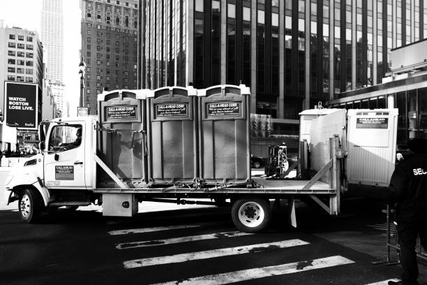 Best Portable restroom trailer rental  in Franklinville, NC